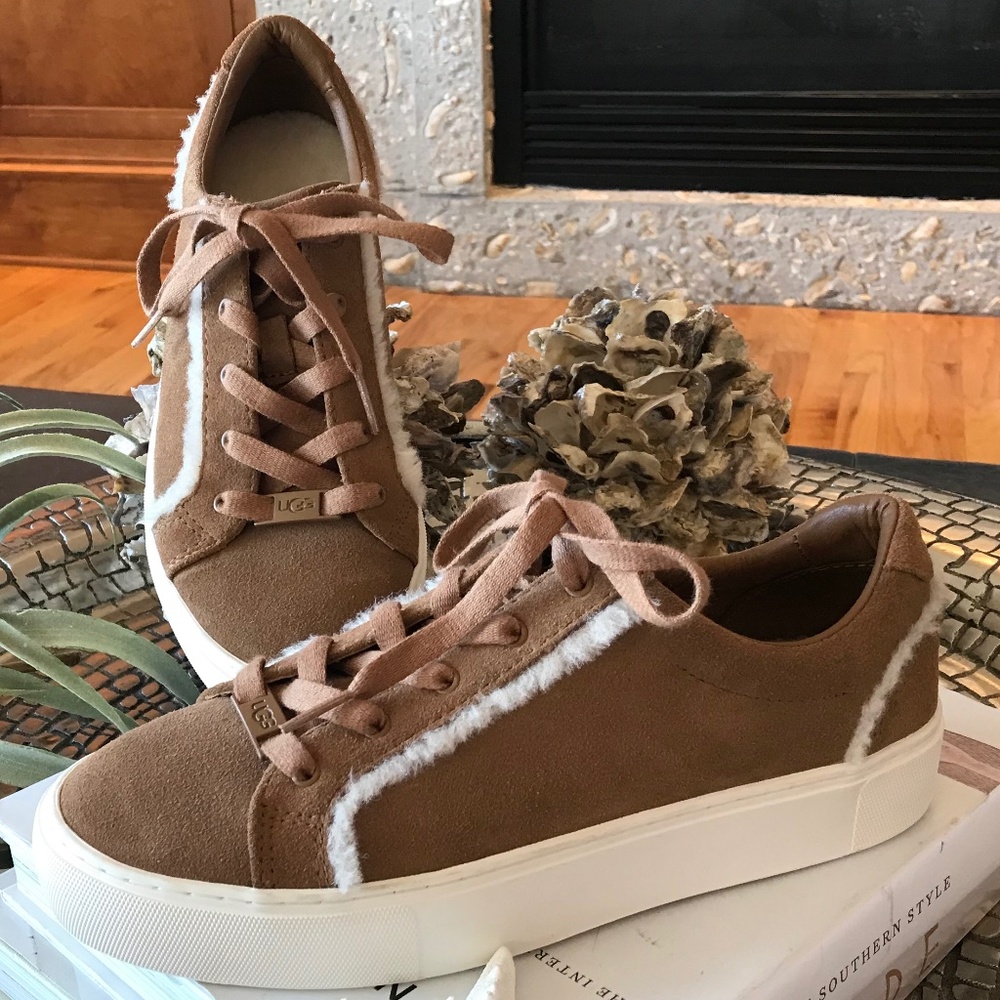 UGG CHESTNUT ZILO HERITAGE SNEAKER SHOE